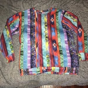 Retro vintage style hipster sweatshirt